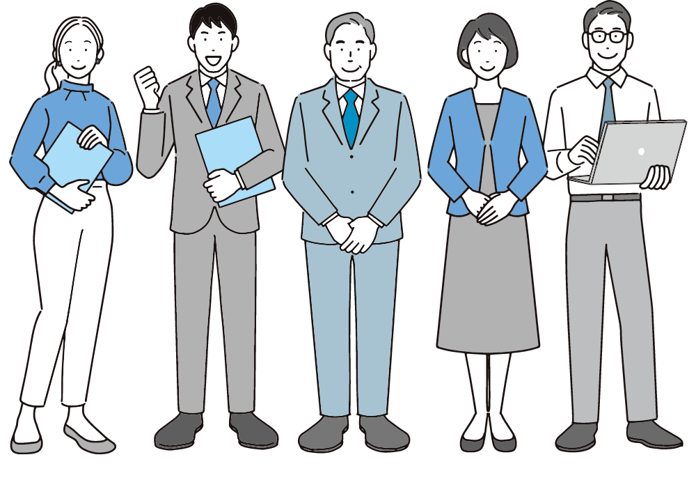 強み5：「法人・個人・行政問わず多様な業種に対応いたします